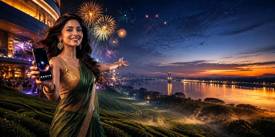 খুলনার একটি ক্যাজিনো মোবাইল অ্যাপ ব্যবহারের দৃশ্য